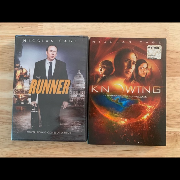 Two Nicolas Cage Movies DVDs - Picture 1 of 2
